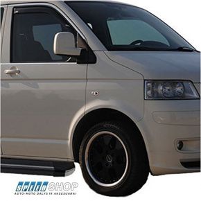 T5 langų chromuota apdaila